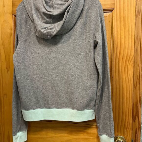 Victoria’s Secret PINK size M gray and seafoam zip up jacket - Picture 5 of 6